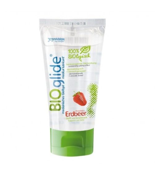 BIOGLIDE LUBRICANTE SABOR FRESA 80 ML