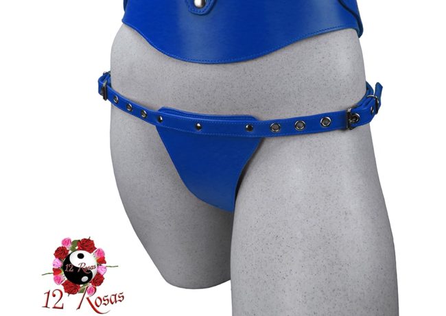 Tanga Lady O azul front