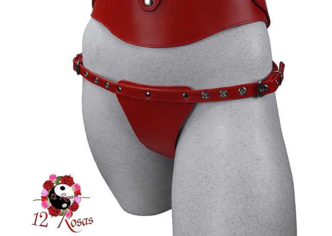 Tanga Lady O rojo front