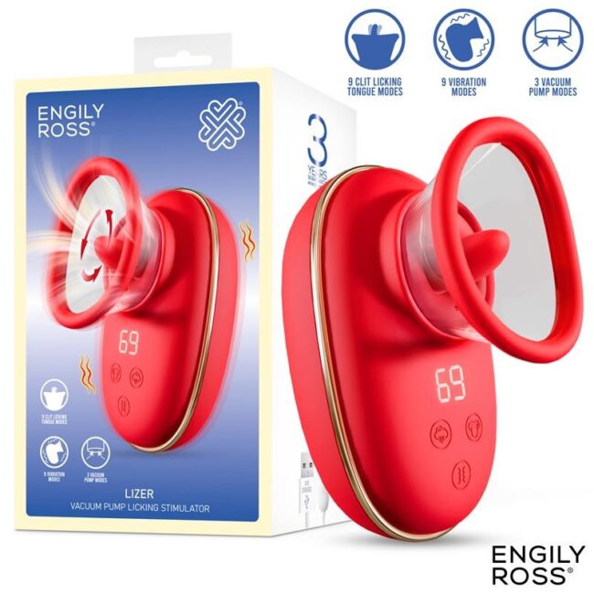 Engily Lizer Bomba con lengua y vibración USB - Imagen 2