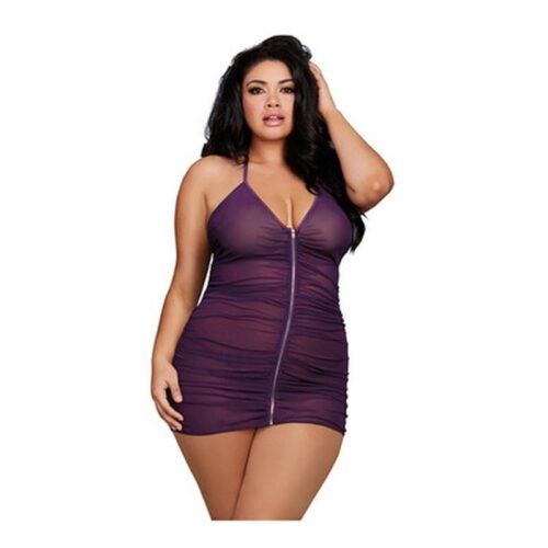CHEMISE AND G-STRING DIAMOND EX40143