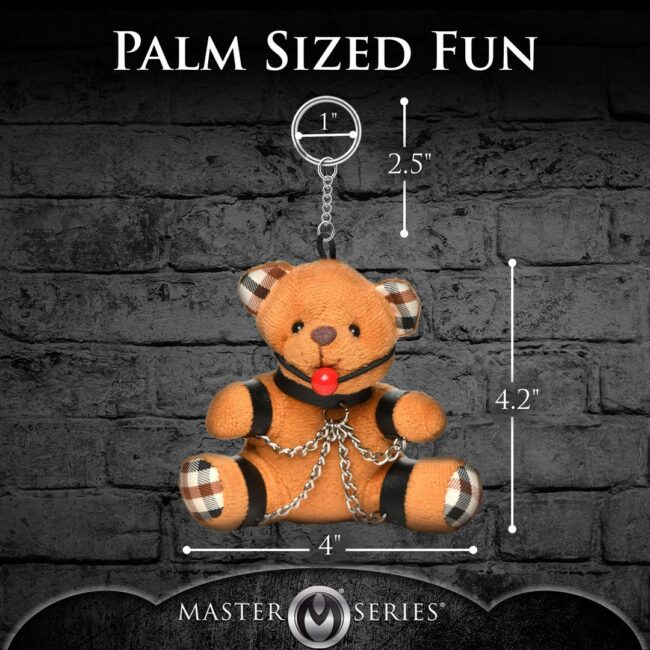TEDDY BEAR KEYCHAIN - BROWN  EX42133 - Imagen 5