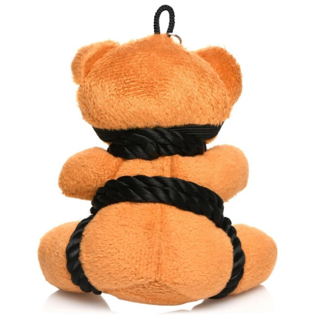 ROPE TEDDY BEAR KEYCHAIN - BROWN EX42136 - Imagen 5