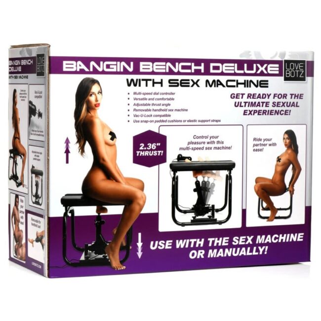 BANCO DE LUJO BANGIN' CON MÁQUINA SEXUAL EX43363 - Imagen 3