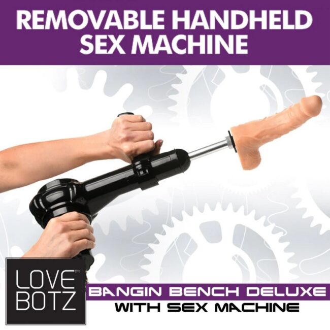 BANCO DE LUJO BANGIN' CON MÁQUINA SEXUAL EX43363 - Imagen 5