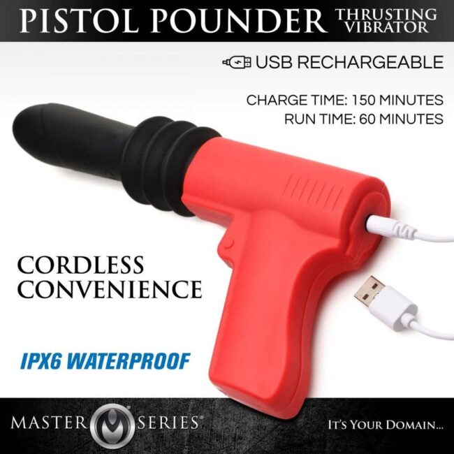 THRUSTING PISTOLA VIBRATOR EX43365 - Imagen 6