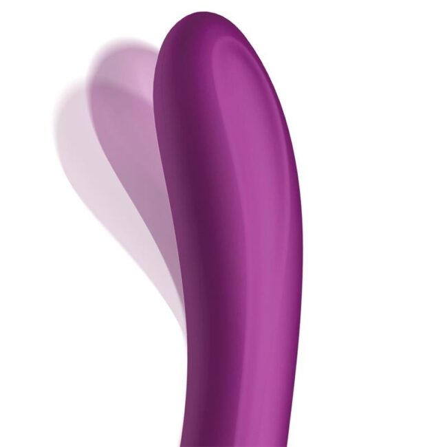 Vibrador Two Silicona Movimiento Dedo con rueda giratoria USB - Imagen 3