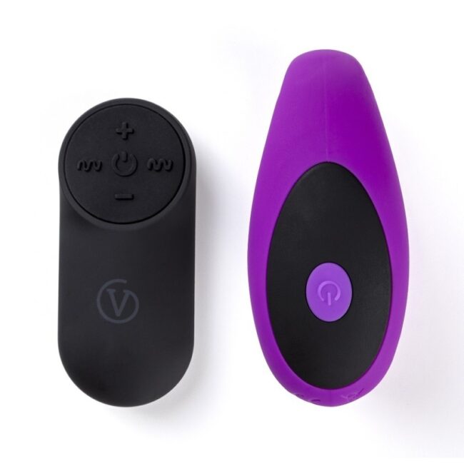 Vibrador Parejas E12 Silicona Recargable con mando - Imagen 3