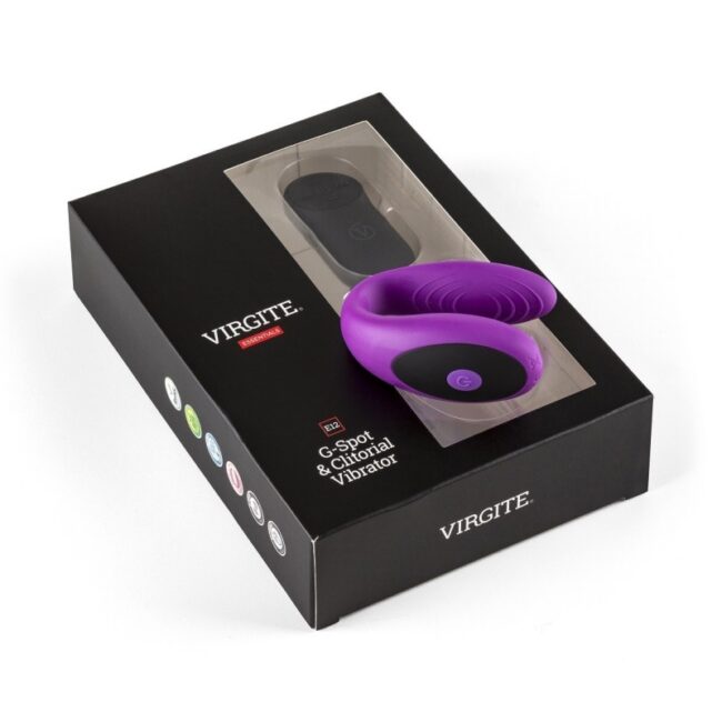 Vibrador Parejas E12 Silicona Recargable con mando - Imagen 2