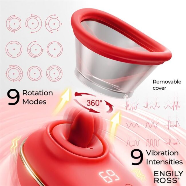 Engily Lizer Bomba con lengua y vibración USB - Imagen 6