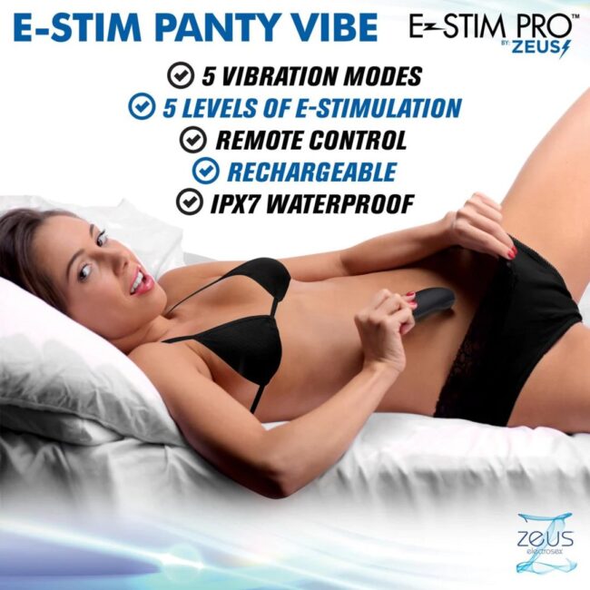 E-STIM PANTY VIBE WITH REMOTE CONTROL EX36210 - Imagen 6