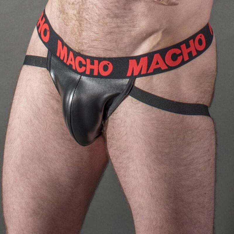 MX25RC JOCK CUERO NEGRO